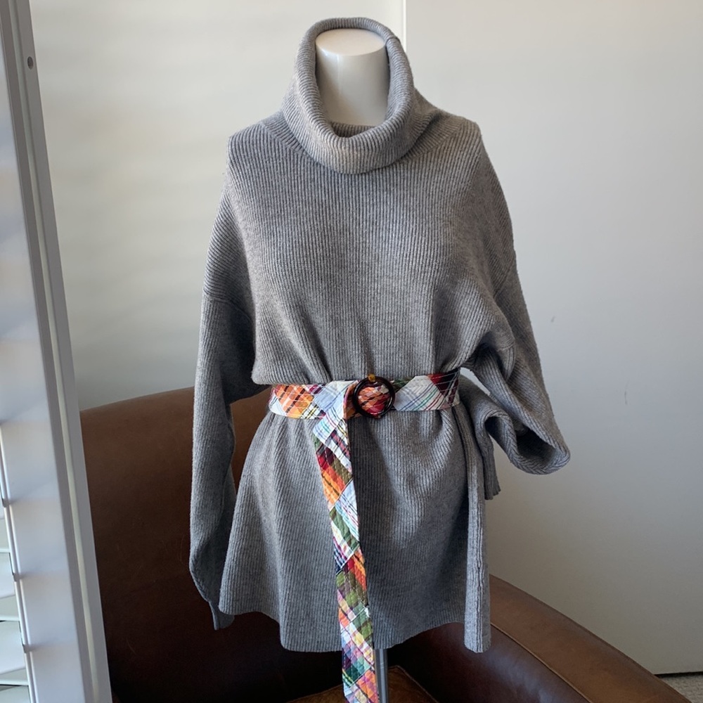 Free People turtleneck oversized sweater